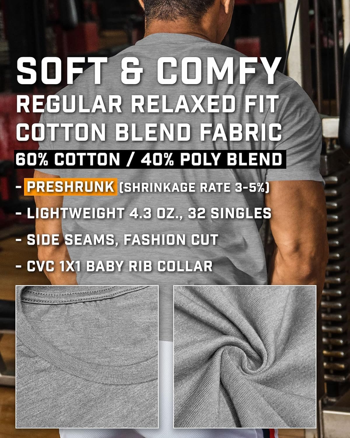 Adrenalin Pure Power Motivational Workout Shirts for Men