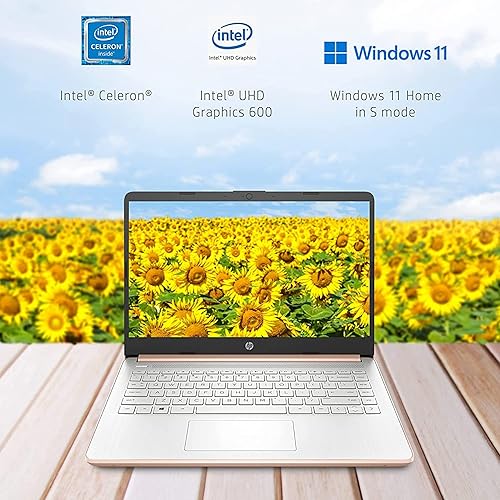 Miniatura 3 de HP Laptop Stream HD de 14 pulgadas, procesador Intel Celeron, memoria de 4 GB, eMMC de 64 GB, carga rápida, HDMI, batería de hasta 11 horas de