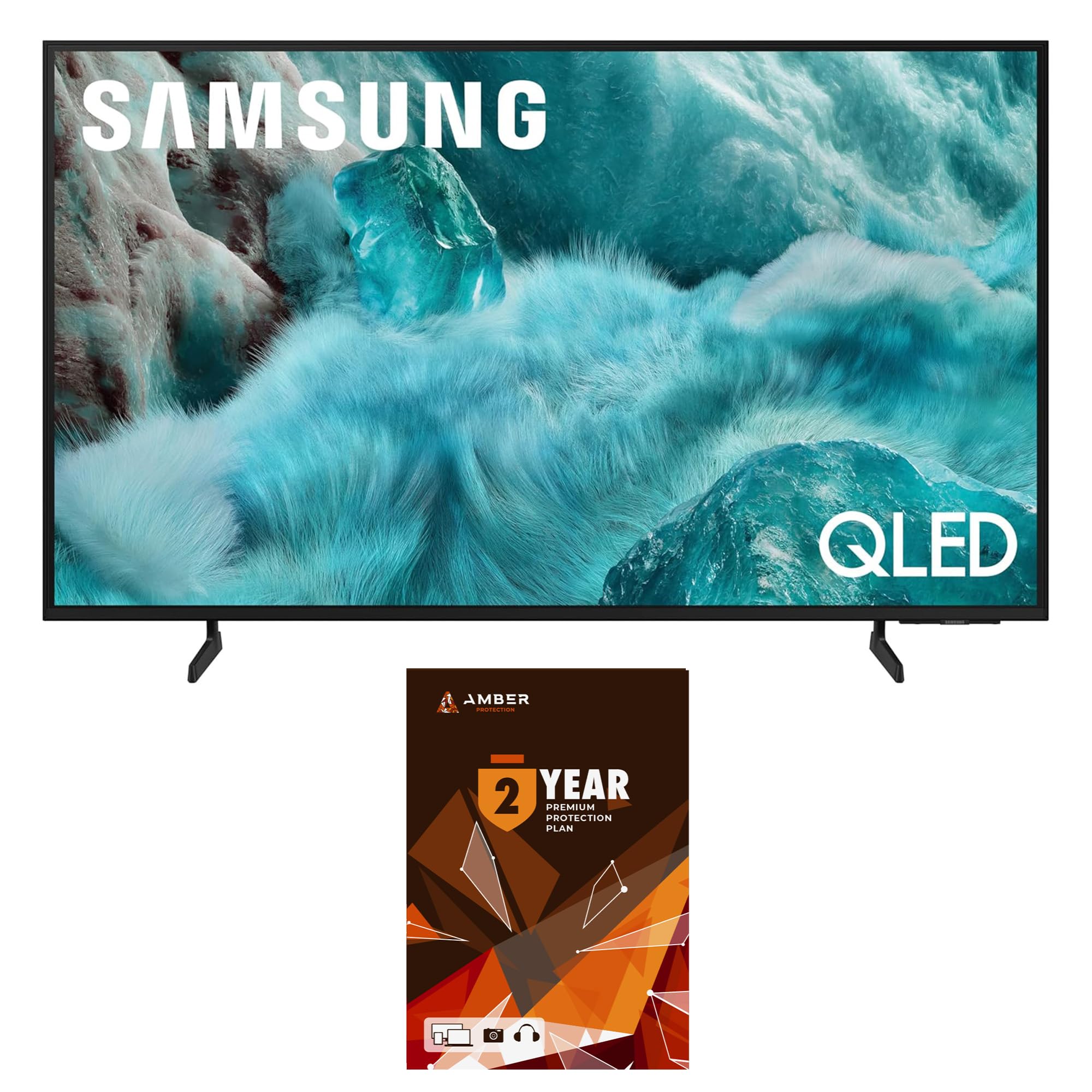 Samsung QN43Q7FAAFXZA 43 Inch QLED Q7F 4K Vision AI Smart TV with a 2 Year Amber Protection Plan (2025)