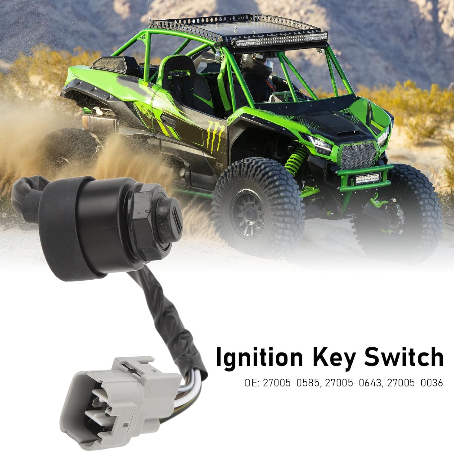 Ignition Lock Switch Ignition Key Switch Waterproof Ignition Lock 27005 0036 Heavy Duty for Kaf for Teryx Krf Krt Krx