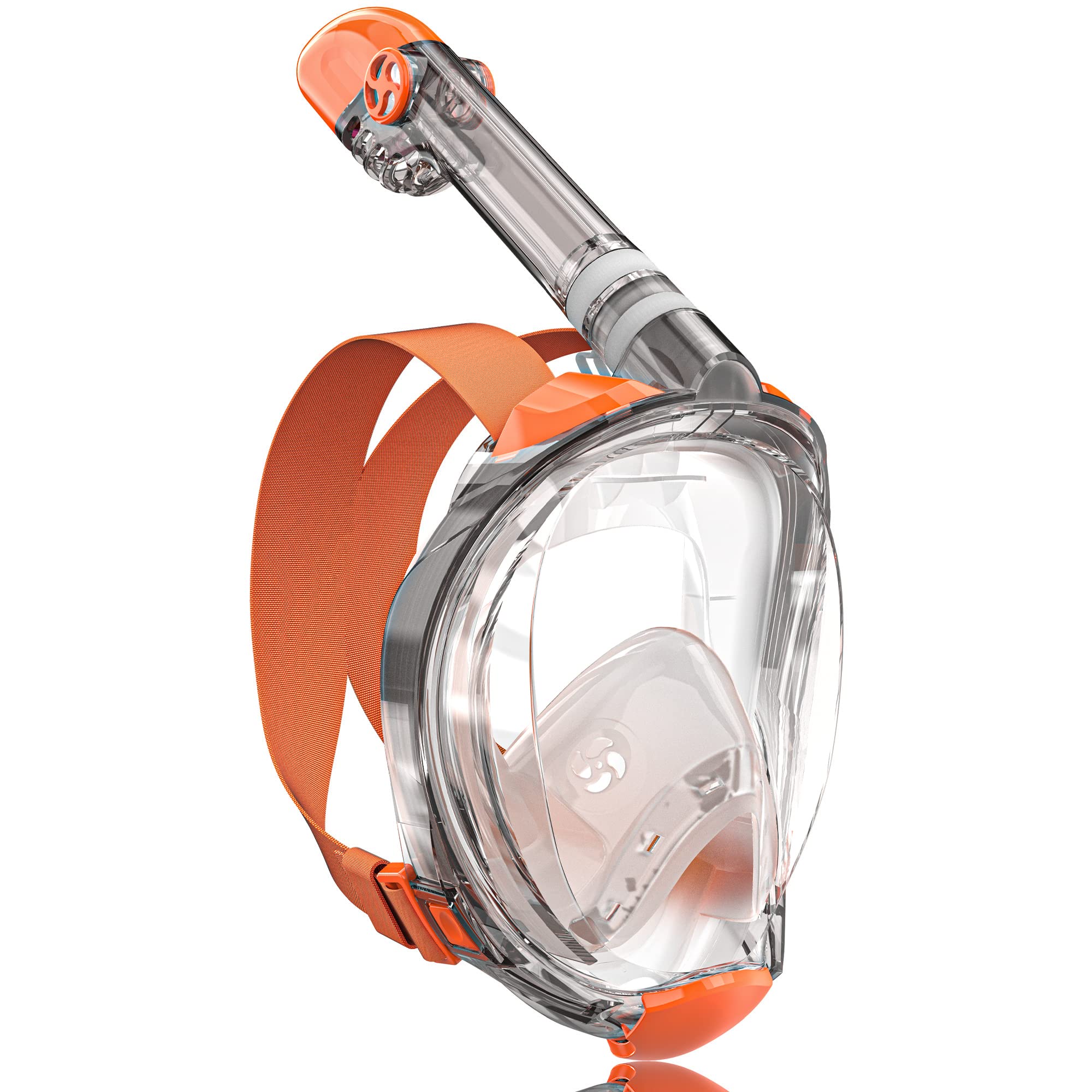 Snapklik.com : QingSong Full Face Snorkel Mask For Adults, Snorkeling Gear