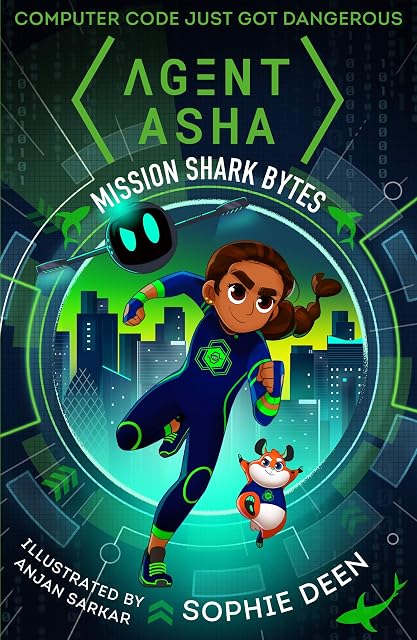 Portada de Agent Asha: Mission Shark Bytes