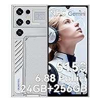 OUKITEL C61 GT Smartphone Android, 24GB RAM+256GB ROM Telefono