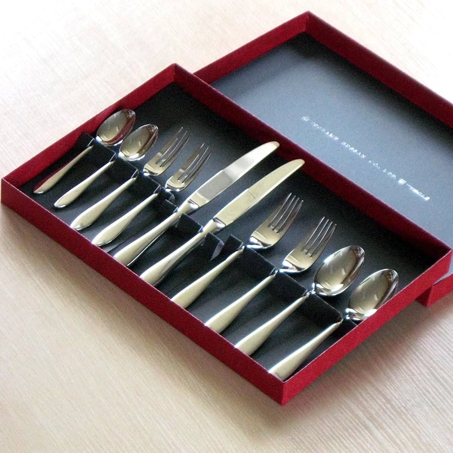 Amazon｜燕物産 ジィーン ディナーカトラリーセット 10本 2人用 18-8