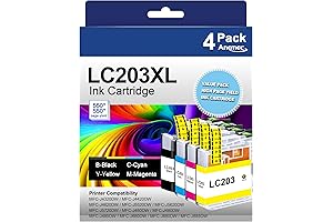 LC203XL Compatible Ink Cartridges Replacement for Brother MFC-J480DW