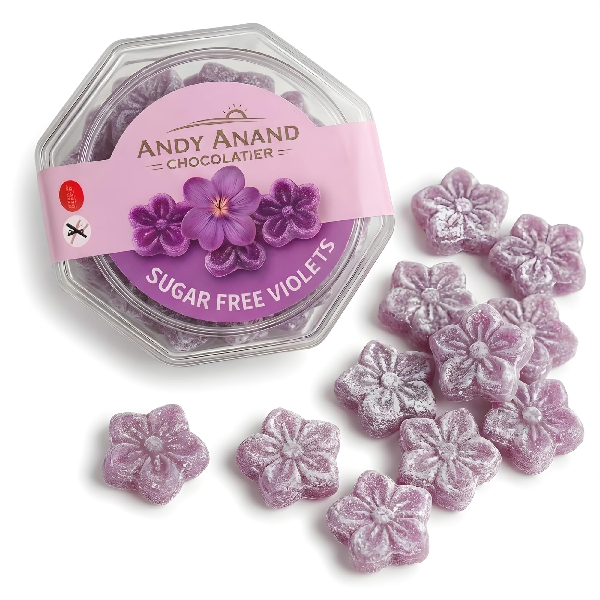 Sugar Free Violets Hard Candy