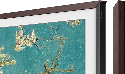 Samsung - The Frame - Bisel personalizable, de 75 pulgadas - marrón moderno (VG-SCFA75BWBZA, modelo 2021)