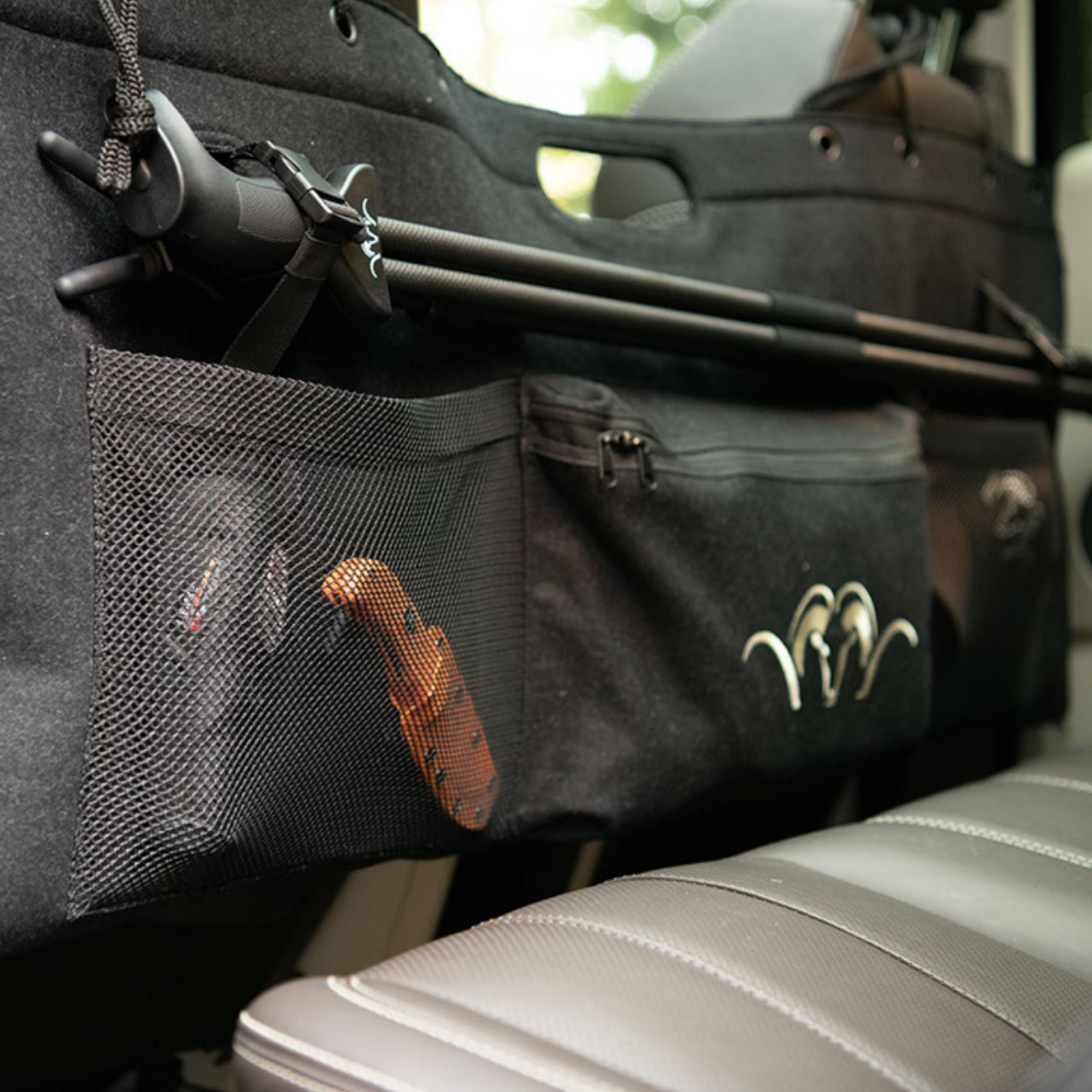 Blaser PKW Futteral – absperrbares Waffenfutteral mit Loden-Look – Neopren Car Soft Cover für Jagdgewehr – abschließbare Fronttasche – Fahrzeug-Waffenaufbewahrung mit Stil