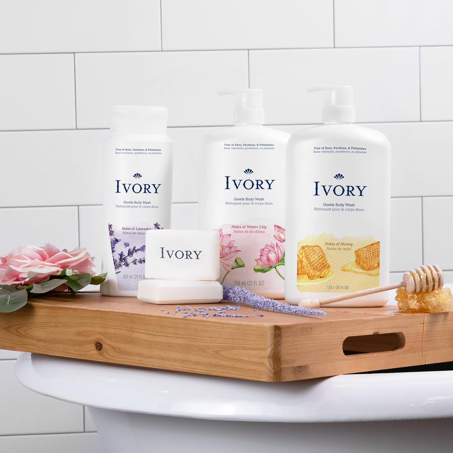 Ivory Lavender Body Wash, 21 Ounce - Image 6