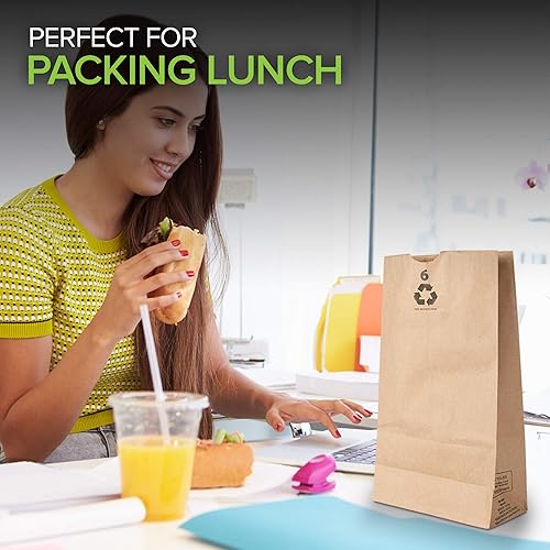 Miniatura 5 de Stock Your Home - Bolsas de papel marrón