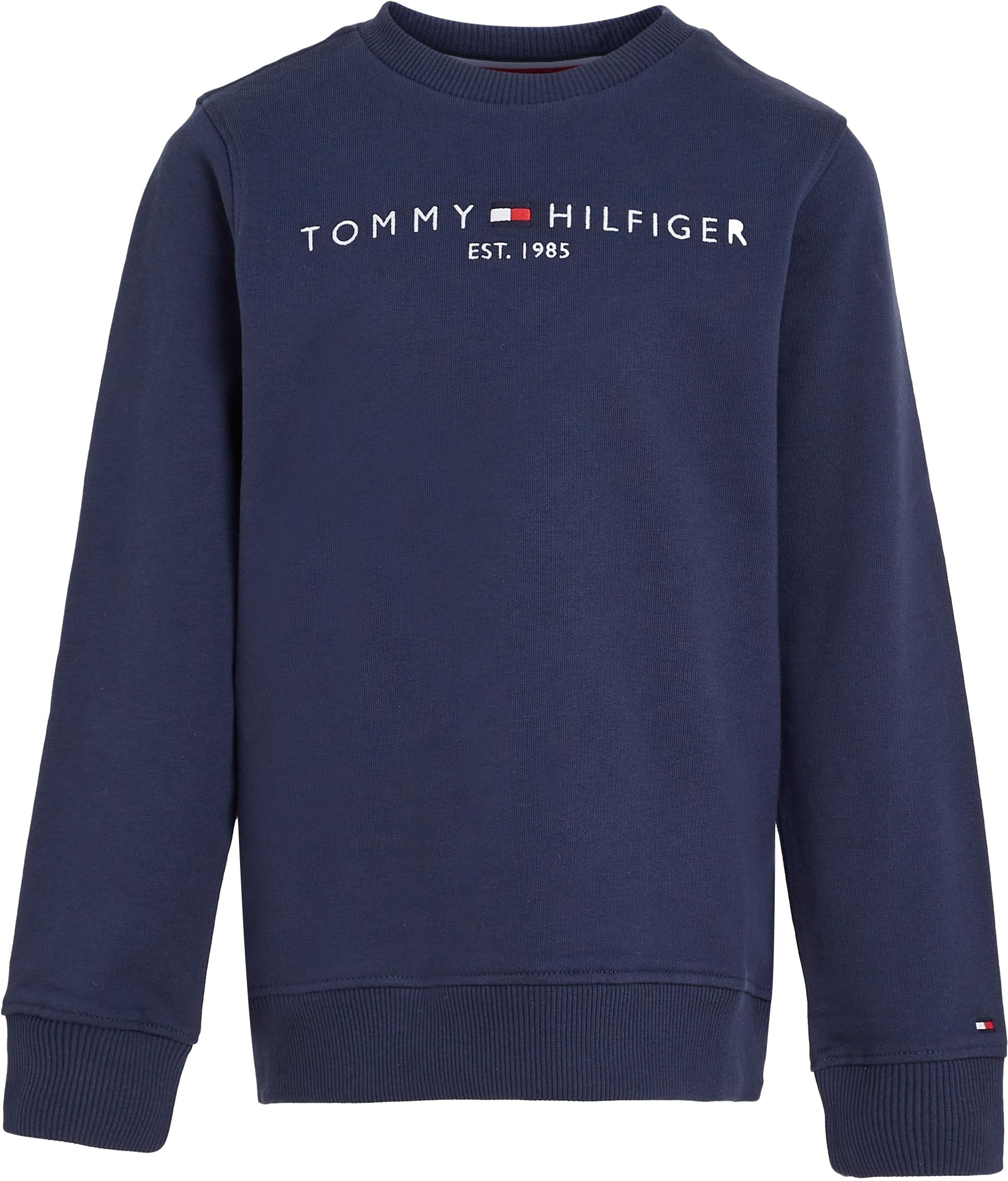 Tommy Hilfiger Kinder Unisex Sweatshirt Essential Sweatshirt ohne Kapuze