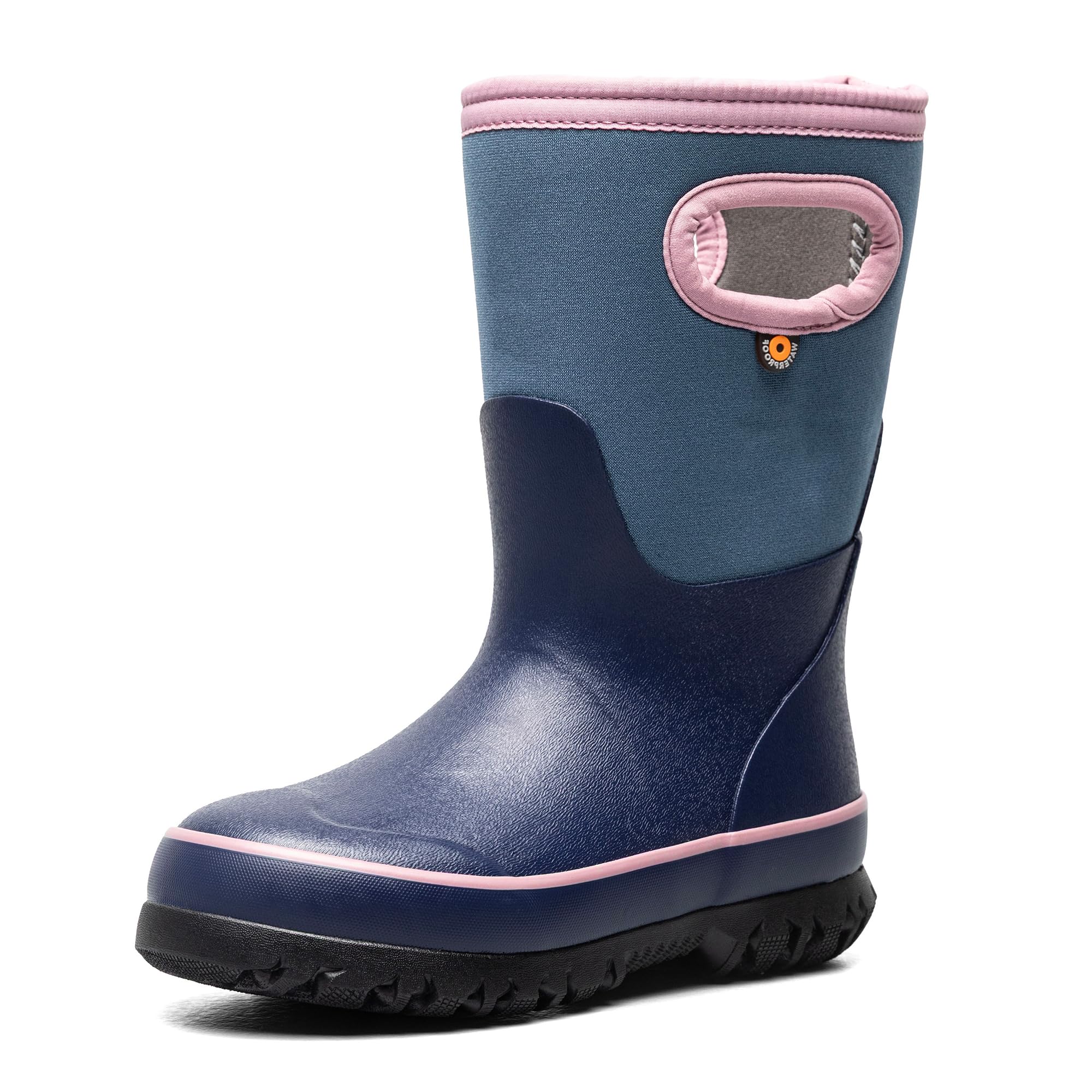 BOGS Grasp Kids Waterproof Rain Boots, Insulated Winter Snow Boots