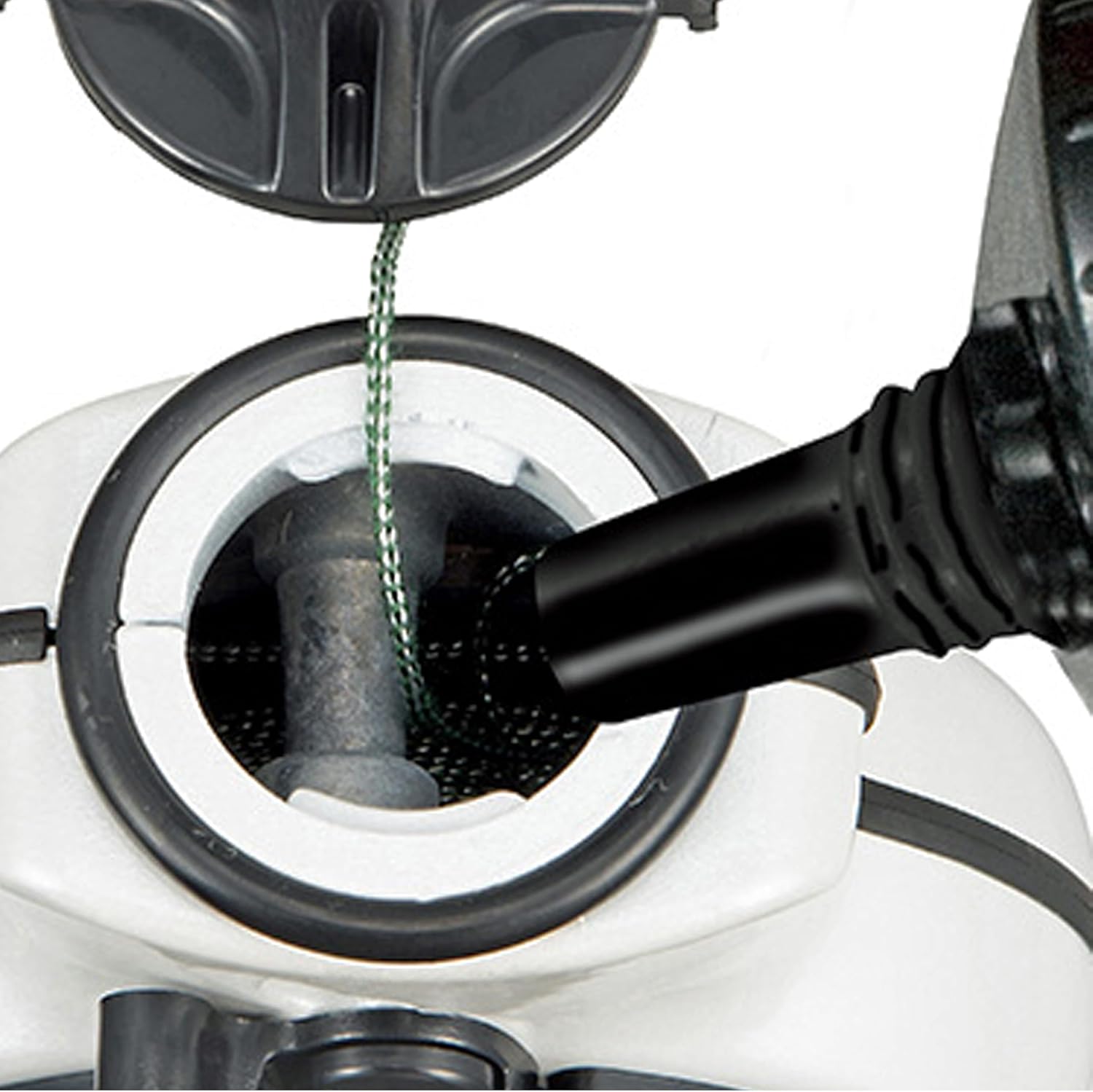 Tajima Micro Chalk - White 6-lbs (2.7kg) Ultra-Fine Snap-Line Chalk with Durable Bottle & Easy-Fill Nozzle - PLC2-W2700