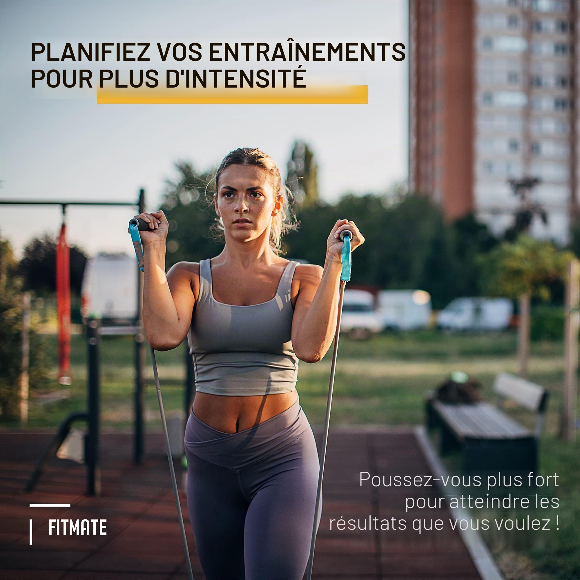 PosterMate - Lot de 8 Posters Fitness d'Exercices d'Entrainement à l'Haltère - Affiche Fitness de Routine Sportive avec Poids Libres, Décor Salle de Gym, Guide de Salle (51 x 76 cm)