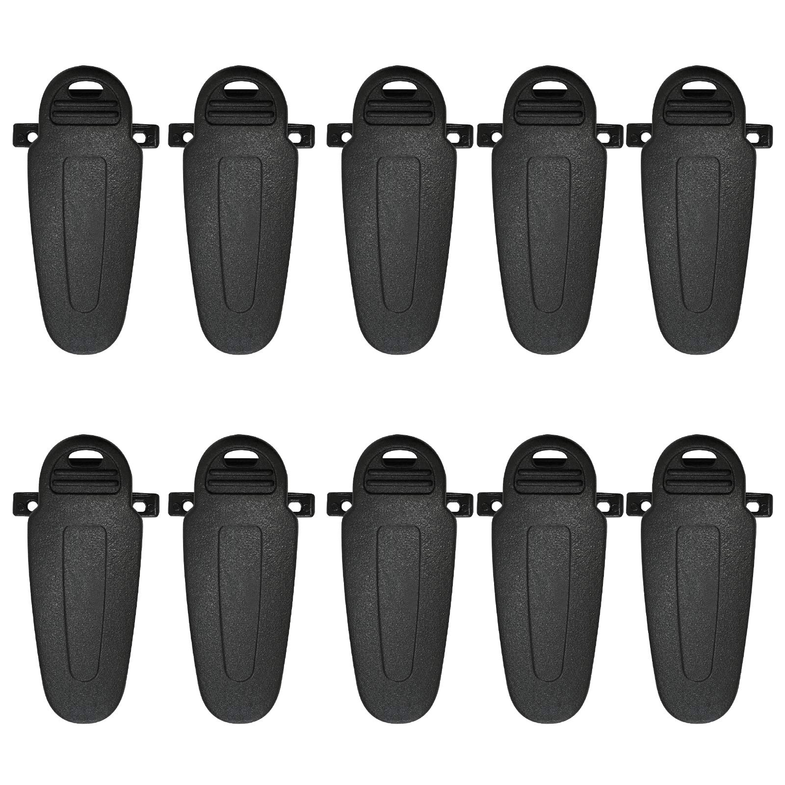Amasu 10Pcs KBH-12 Belt Clip Compatible with NX-220 NX-320 TK-3360 TK-3173 TK-3170 TK-3160 TK-3140 TK-2360 TK-2170 TK-2160 TK-2140