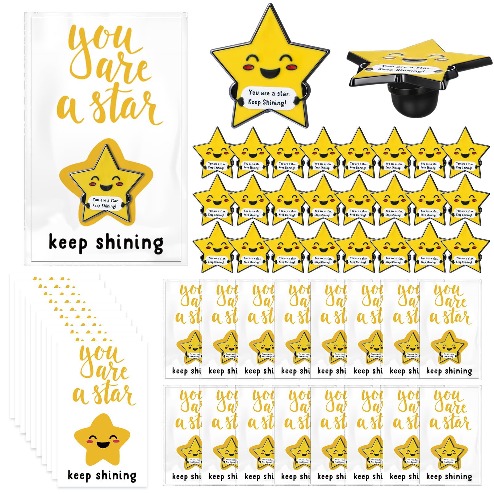 Landical Inspirational Star Back to School Gift Bulk