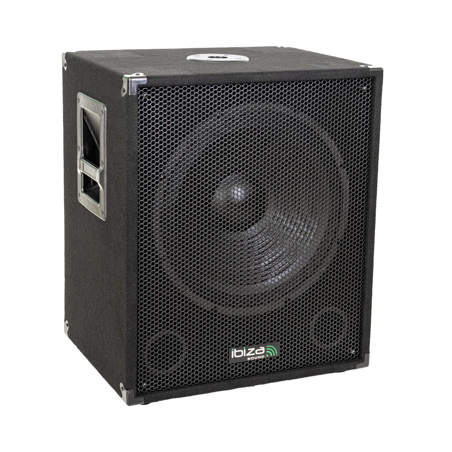 Ibiza - Pack Sono 1400W - 2 Enceintes DISCO8B 2X300W + Caisson Actif Ibiza SUB15A 800W + Pieds SS01B-MINI + Câbles -Soirée DJ Club Fête