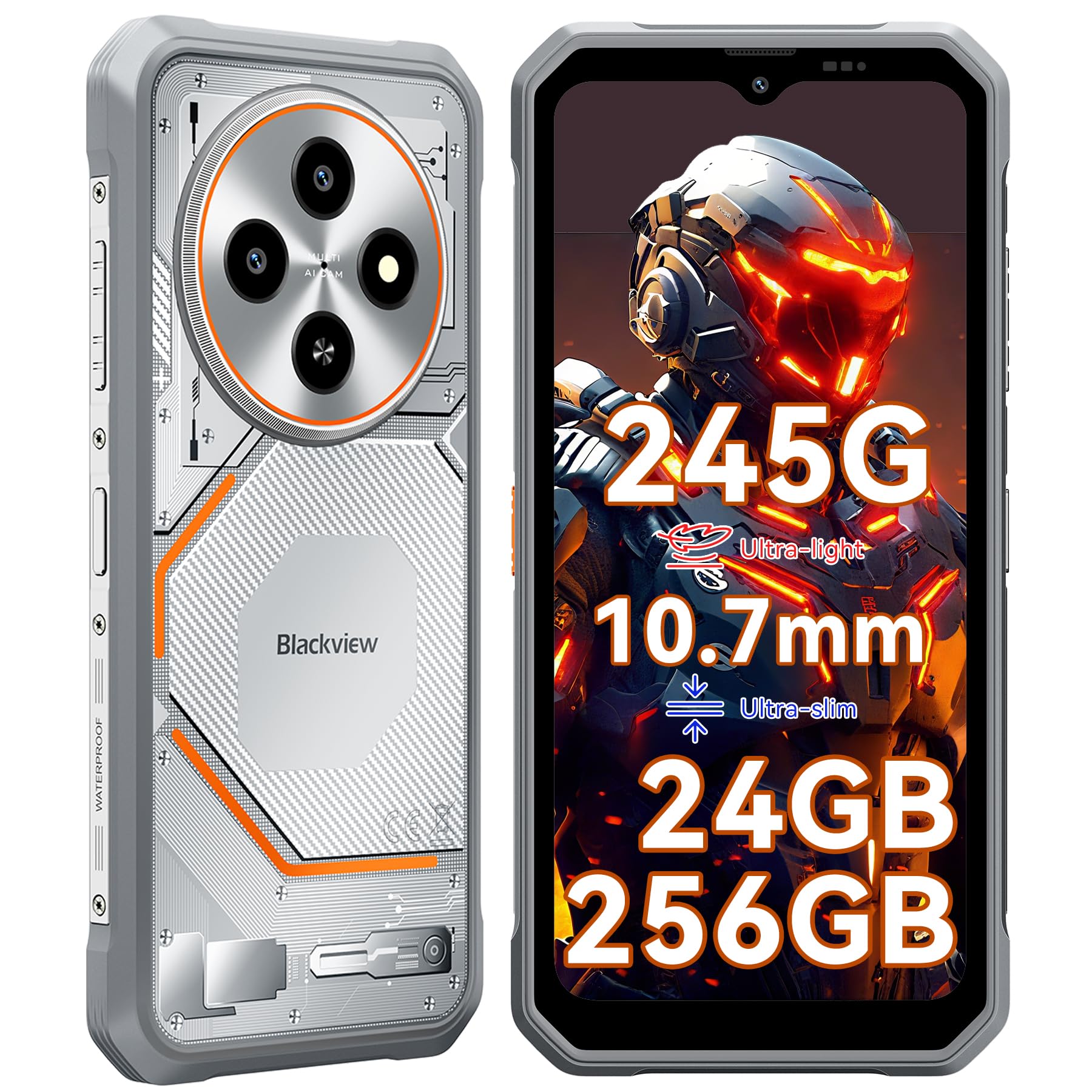 schermo resistente android 15 blackview 24gb 2tb nfc