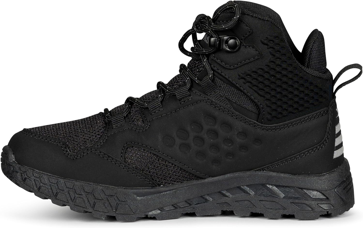 Trespass Rex Kids Boys Girls High Boots Lace Up Ankle Boots Water Resistant Breathable Outdoor Shoes Breathable High Shoes
