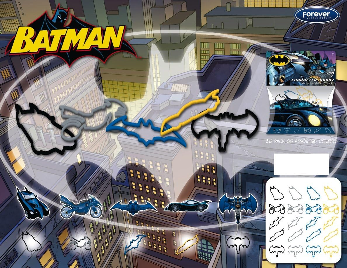 Batman Logo Bandz Bracelets