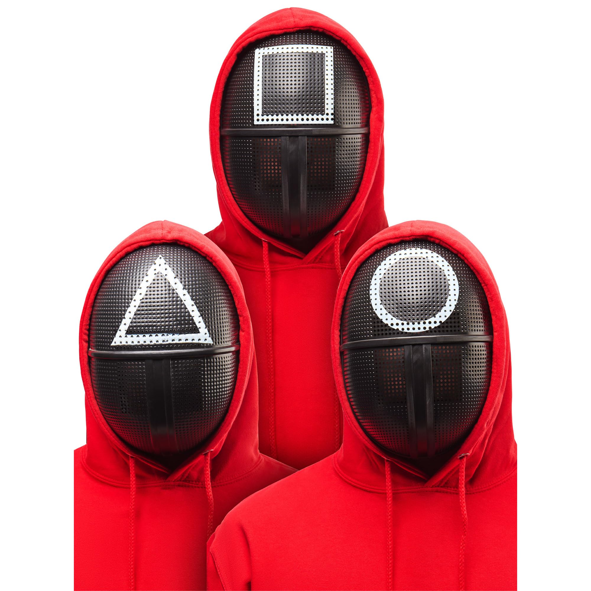 Rubies Official Squid Game 3x Guard Mask Set, Adult Fancy Dress