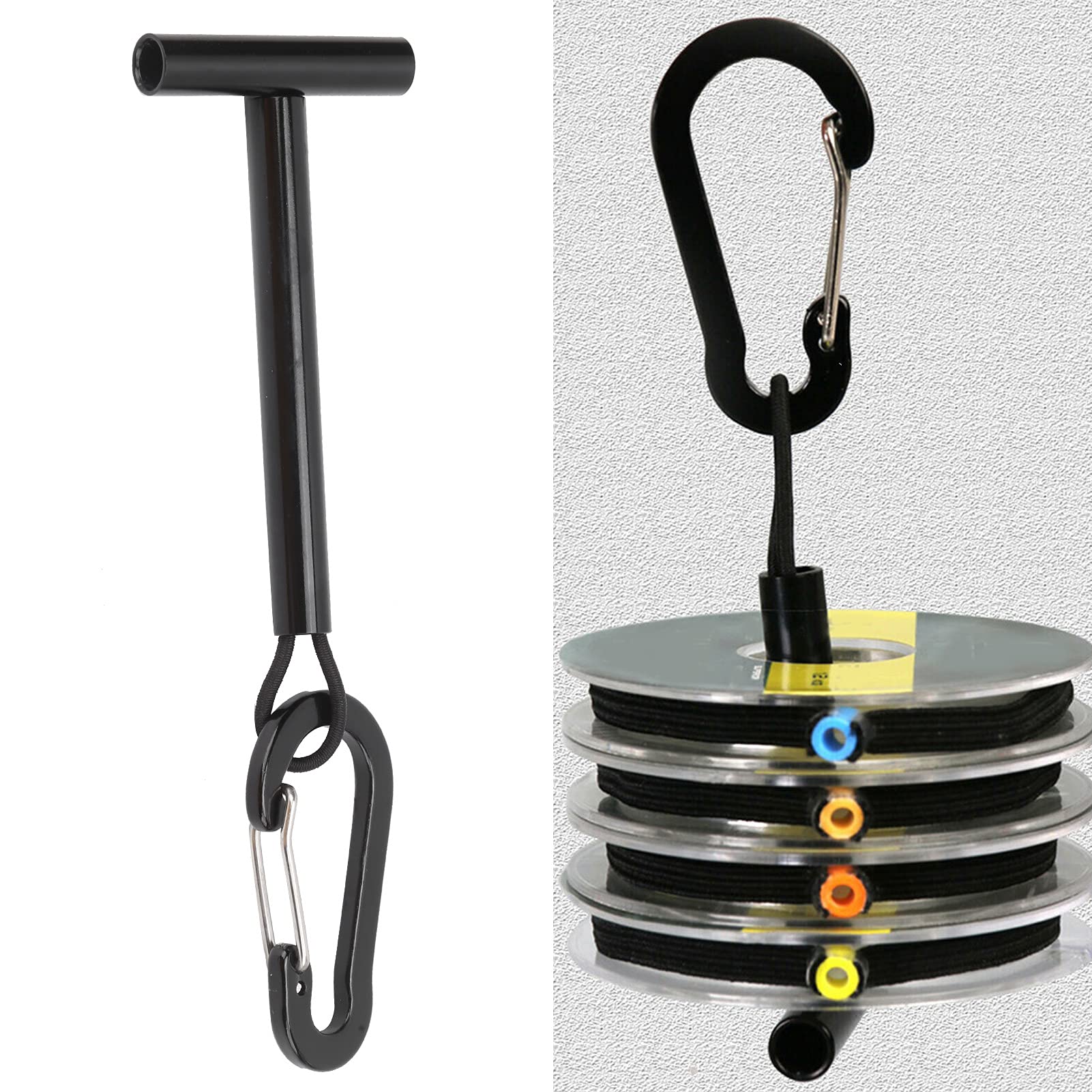 Porte-Bobine Tippet Pwshymi En Alliage Aluminium - Support Bobines Pêche à La Mouche