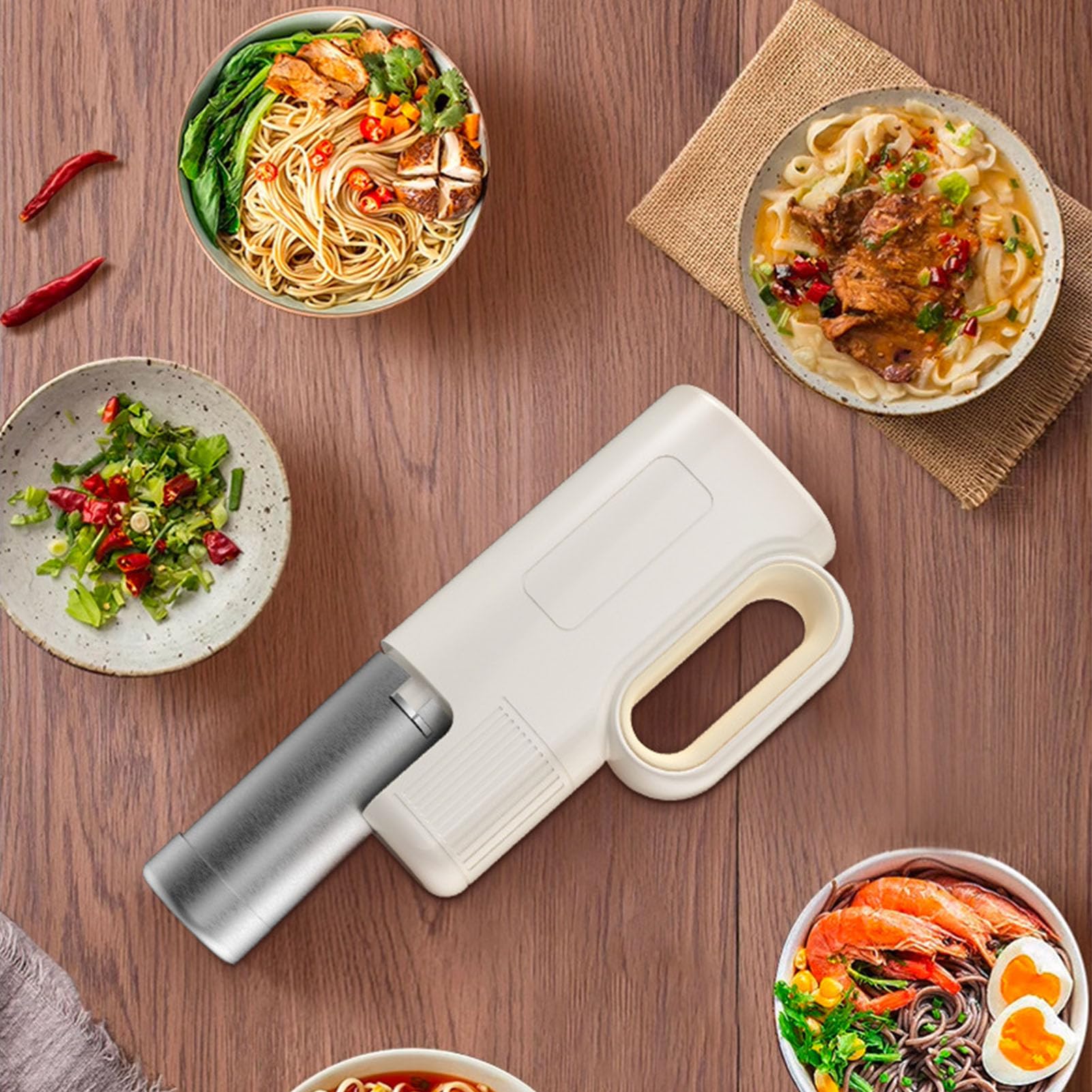 Duokon Máquina para Hacer Pasta Eléctrica Inalámbrica, Fabricante de