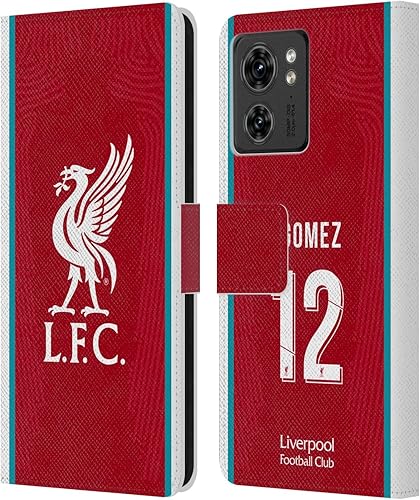 Head Case Designs Officially Licensed Liverpool Football Club Joe Gomez 202021 Players Home Group 1 Leather Book Wallet Case Cover Compatible with
