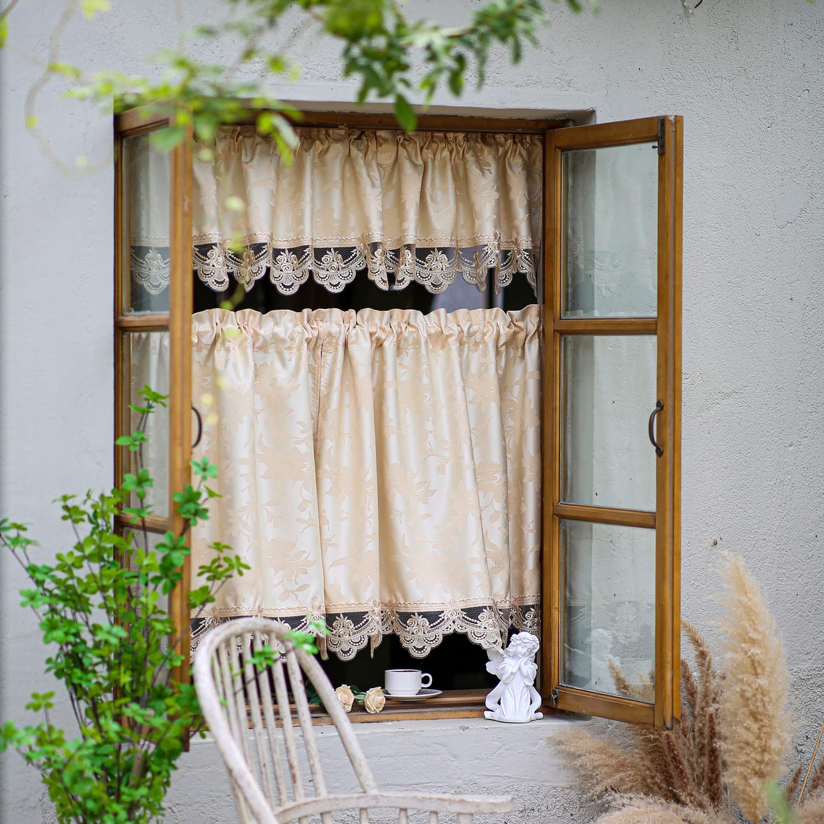 Retro Kitchen Cafe Curtains