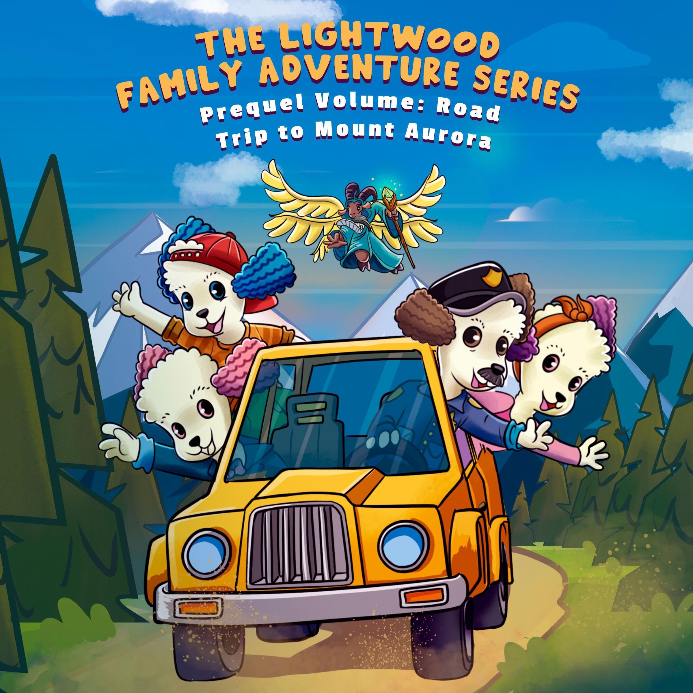 Cover art for The Lightwood Family Adventure Series: Road Trip To Mount Aurora