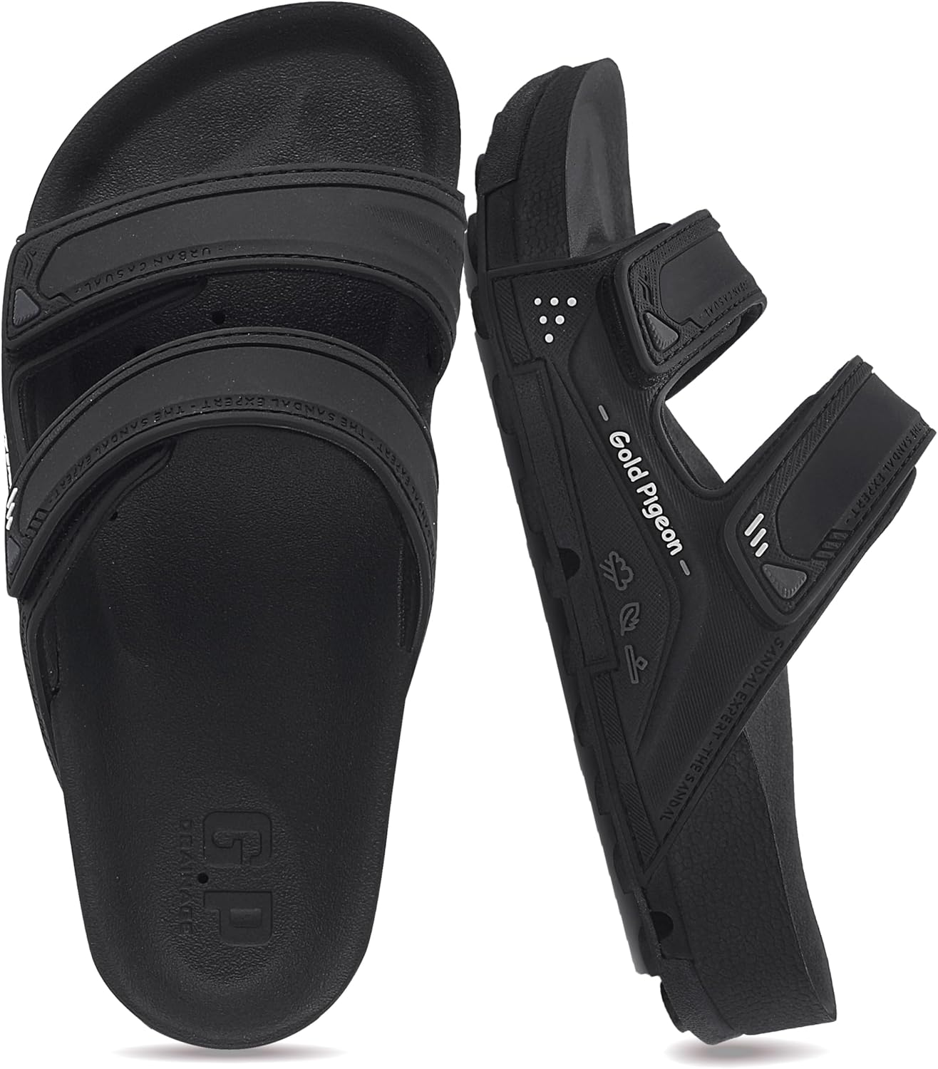 Gold Pigeon Kid's Sandals - Double Strap Comfort