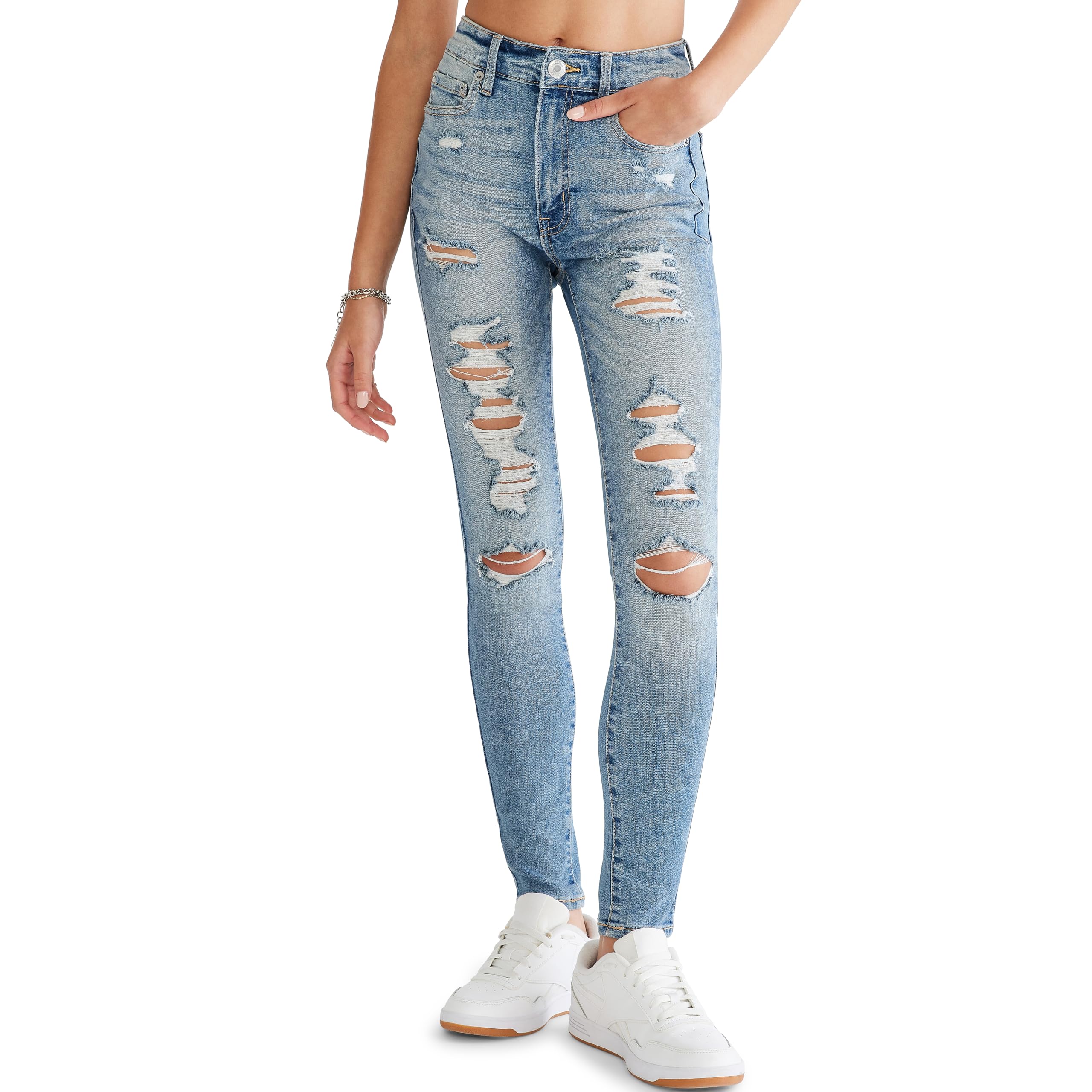 AEROPOSTALE Women's Aero Stretchy High Rise Jegging