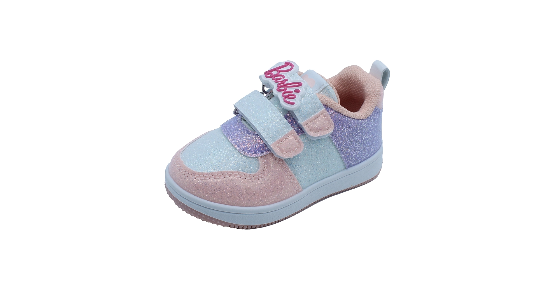 Amazon.com: Barbie Toddler Girls' Glitter Sneakers - Pink & Lilac