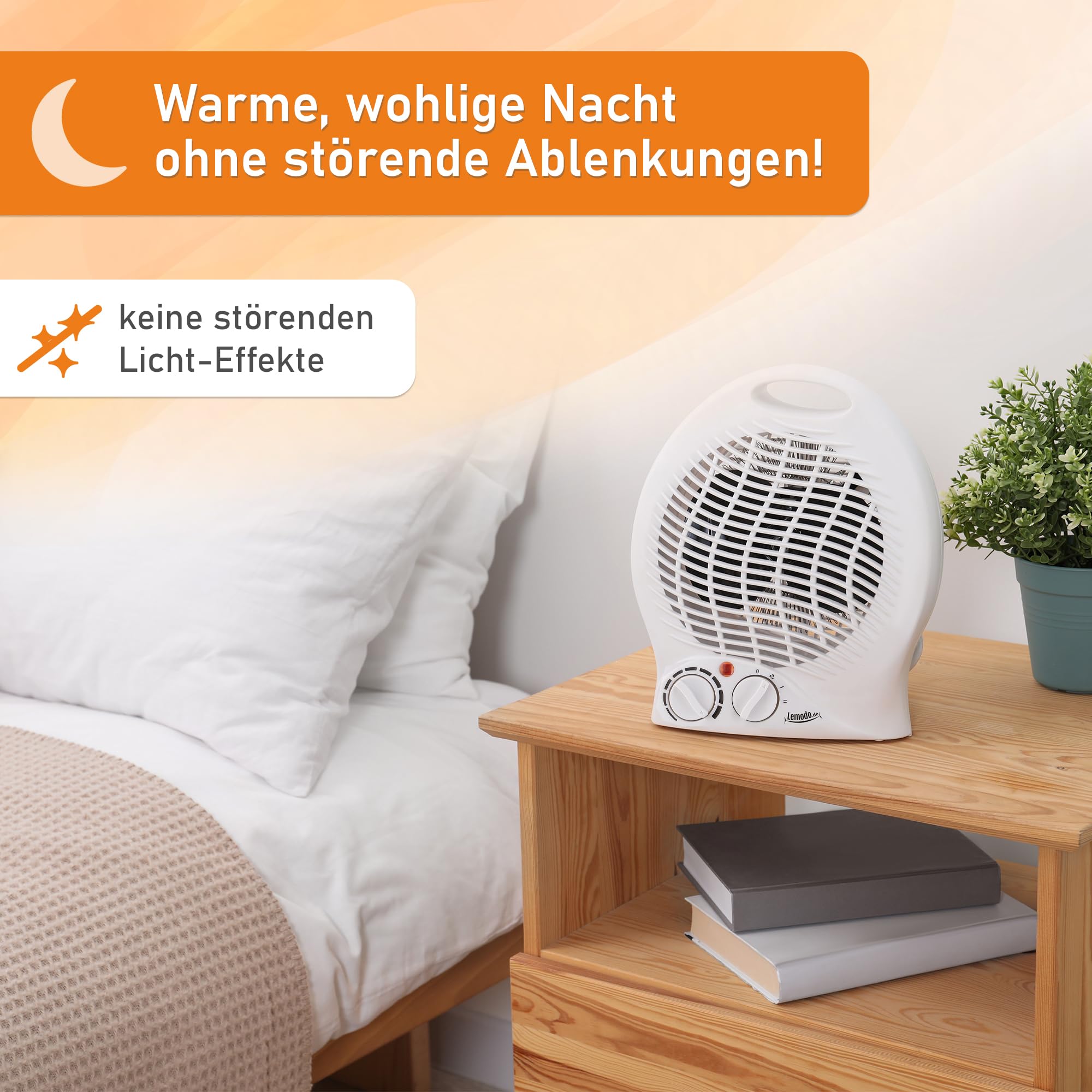 Gologi ventilatorkachel met thermostaat - Heater - 1500W - Wit | Leen Gologi ventilatorkachel met thermostaat - Heater - 1500W - Wit | Leen