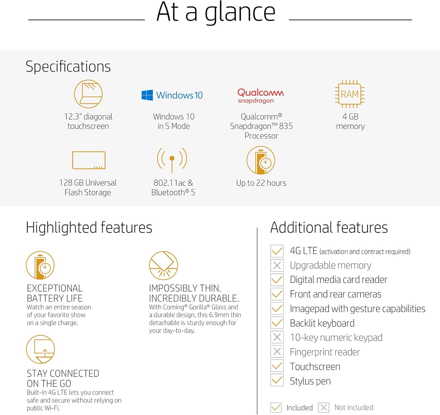 80% Off Discount HP Envy x2 12-inch Detachable Laptop with 4G LTE, Qualcomm Snapdragon 835 Processor, 4 GB RAM, 128 GB Flash Storage, Windows 10 (12-e091ms, Silver, Blue) (Renewed) Best Deal Product HP Envy x2 12-inch Detachable Laptop with 4G LTE, Qualcomm Snapdragon 835 Processor, 4 GB RAM, 128 GB Flash Storage, Windows 10 (12-e091ms, Silver, Blue) (Renewed)