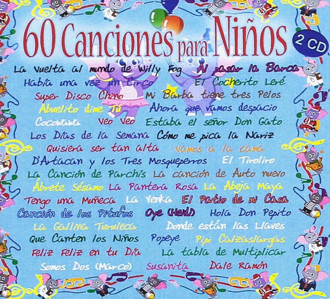 60 canciones para niños