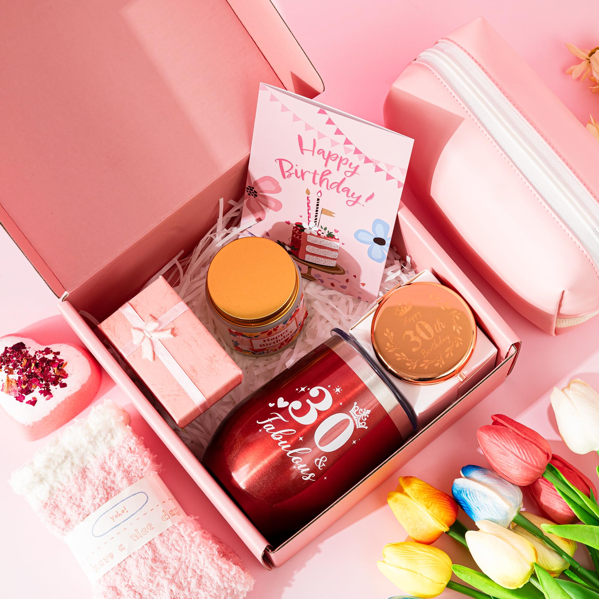 Pink Birthday Gifts For Wife Turning 30 30th Birthday Gifts For