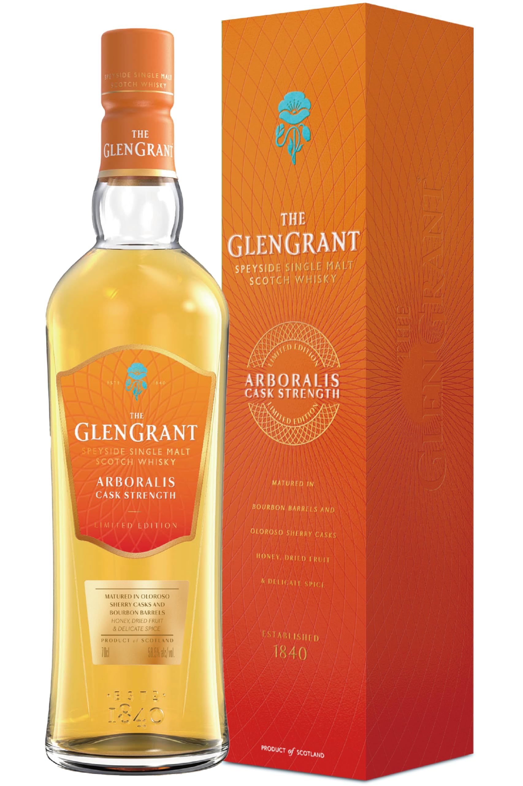 GLENGRANT CASK STRENGTH　グレングラント　アルボラリス Amazon.co.jp: THE GLEN GRANT (ザ グレングラント