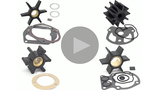 Amazon.com: QuickMarine 161541 Water Pump Impeller Service