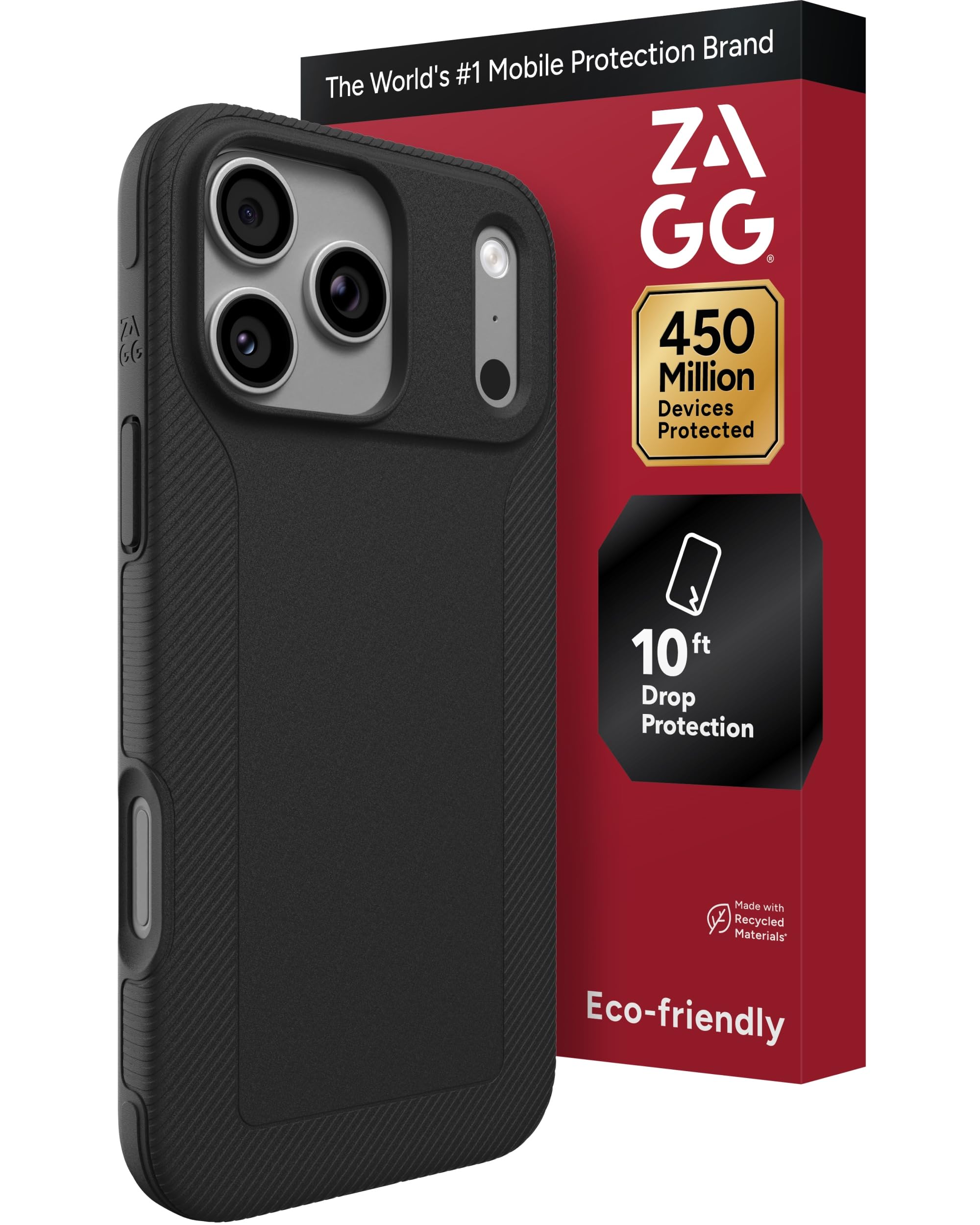 Luxe Phone Case for iPhone 18 Pro Max/ 17 Pro Max, Black