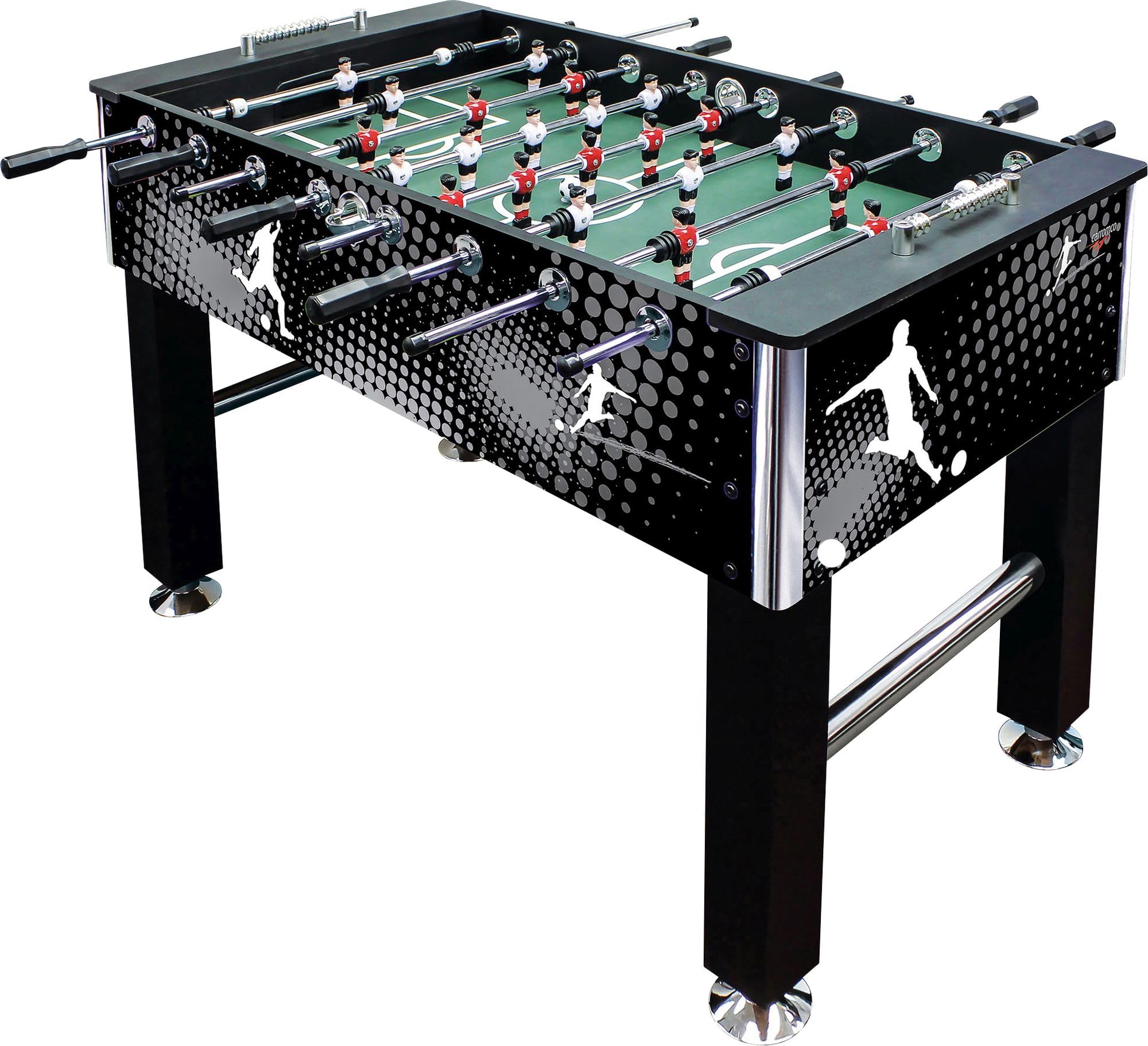 Carromco Kickertisch Black-Vitesse-XT