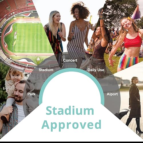 Miniatura 7 de Bunnychill Bolsa transparente aprobada para estadios, bolsa cruzada transparente para mujer, bolsas transparentes para estadios para eventos