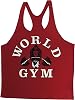 W300 String Mens Tank Top X-Large, Red