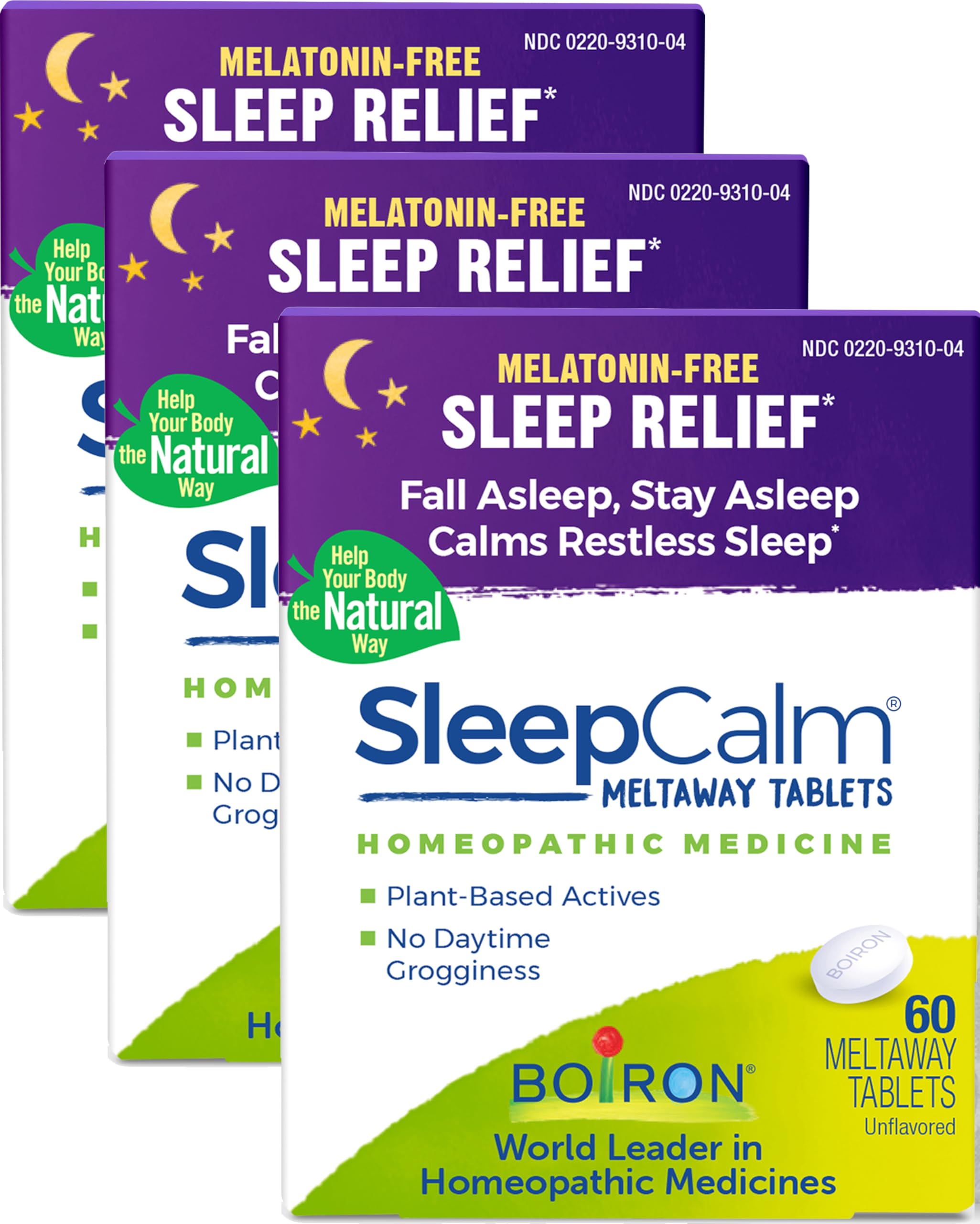 Boiron SleepCalm Sleep Aid for Deep, Relaxing, Restful Nighttime Sleep - Melatonin-Free and Non Habit-Forming - 60 Count — Amazon image 12