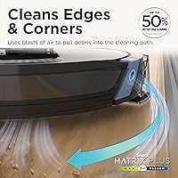 Vista 4 de Shark Plus 2in1 Robot Vacuum & Mop with Sonic Mopping, Home Mapping, HEPA Bagless Self Empty Base, CleanEdge, for Pet Hair, WiFi, Black/Mocha