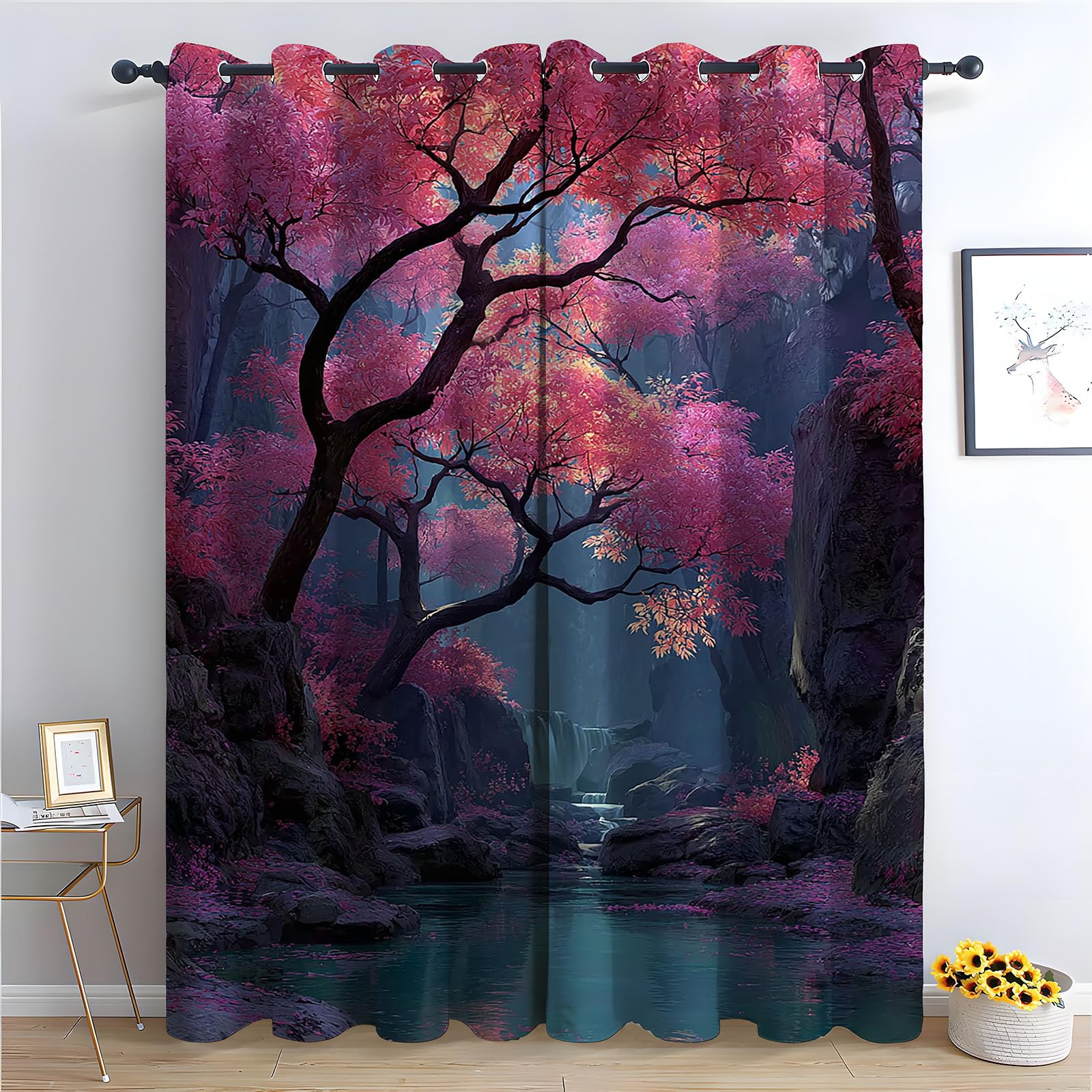 Rideaux isolation thermique pour chambre contre le froid et le jour