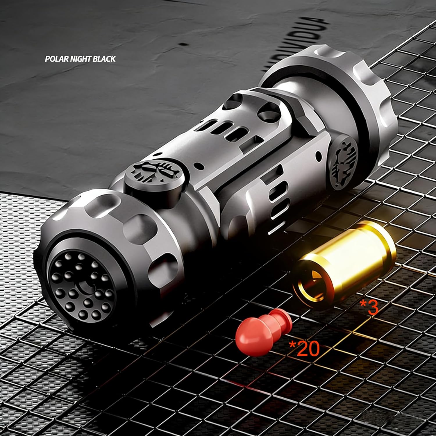 SJZDNNTU Fidget Gun EDC Fidget Slider Metal Fidget Toys Adults for Adults Anxiety Autism ADHD Stress Relief Toys Silent Clicking---Gun Fidget Toys Black