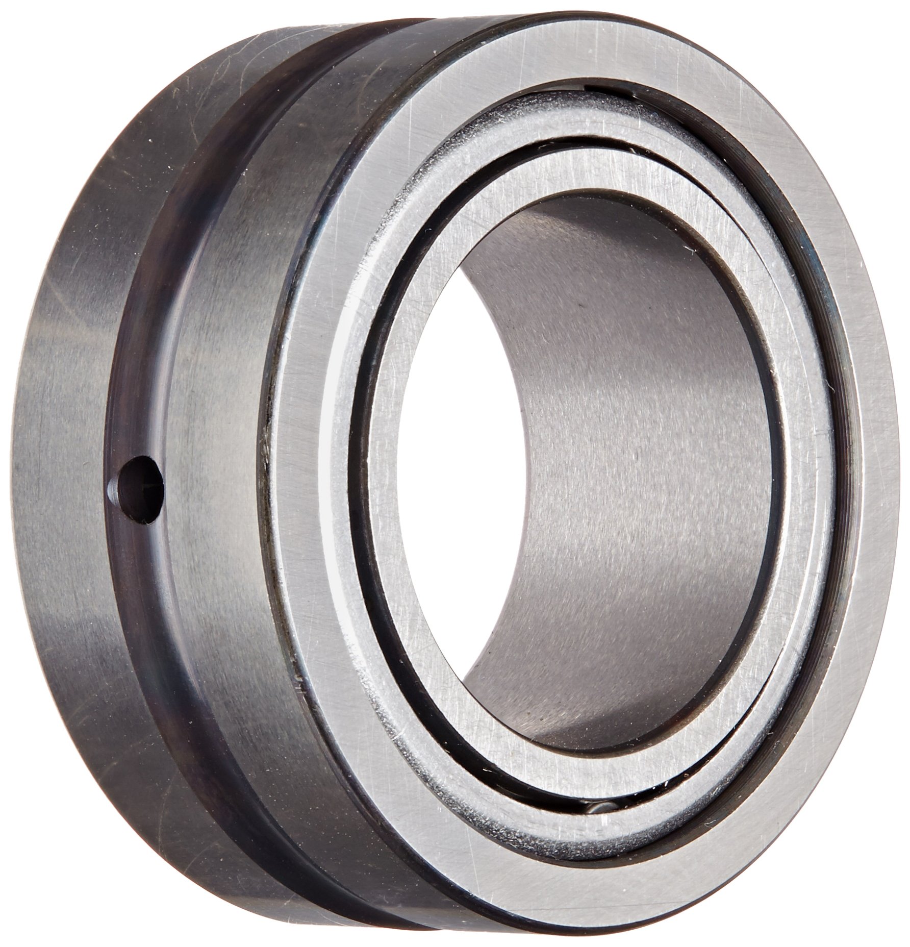 Koyo NA4905 Needle Roller Bearing, Removable Inner Ring, Open, Normal Clearance, Oil Hole, Steel Cage, Metric, 25mm ID, 42mm OD, 17mm Width, 15000rpm Maximum Rotational Speed