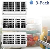 Vista 4 de Paquete de 3 filtros de aire W10311524 para refrigerador Whirlpool