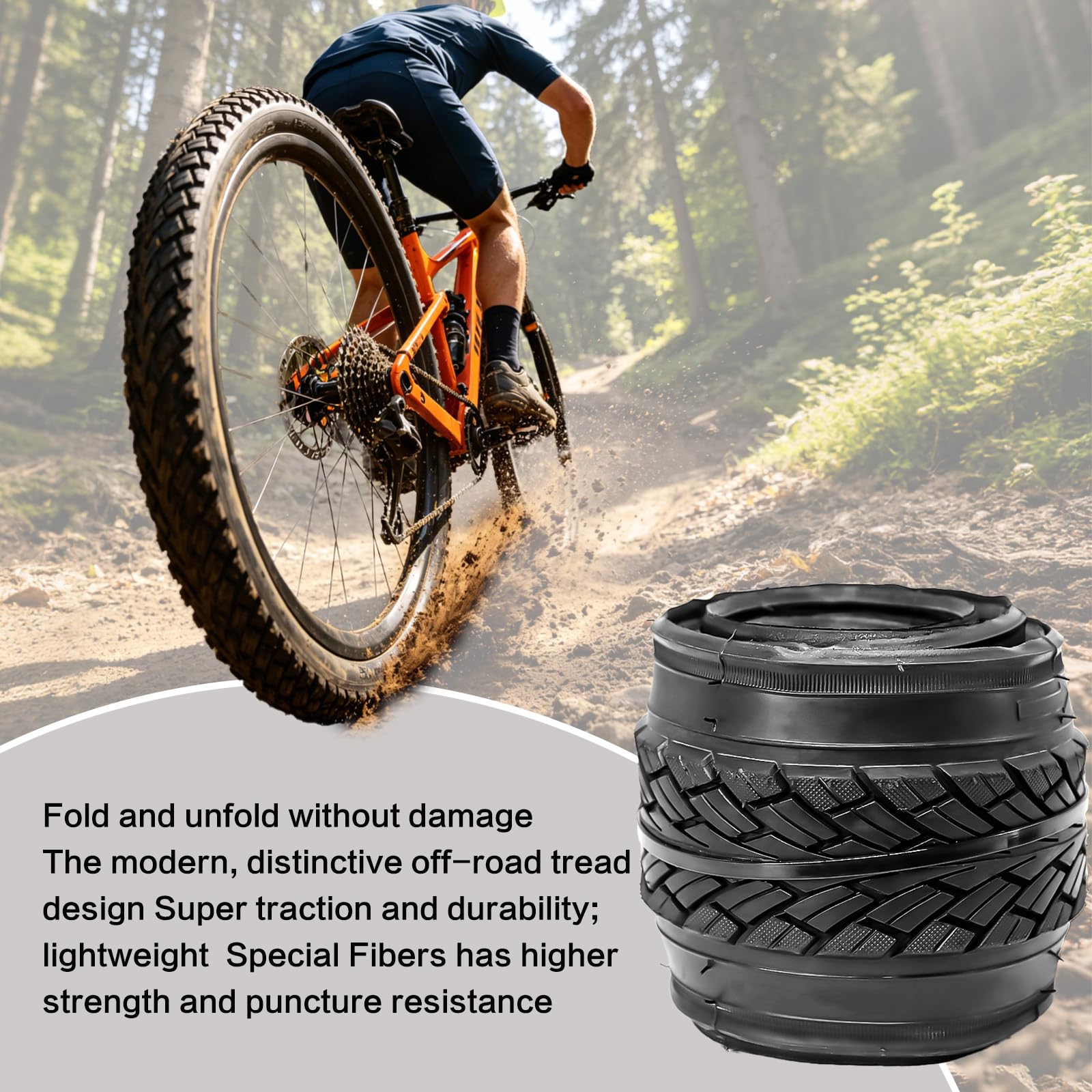 Pneumatici per bici da strada, 700 x 35C, 37-622, pieghevoli, di ricambio, 700 C, per bici da strada, mountain bike, bici ibride, Touring